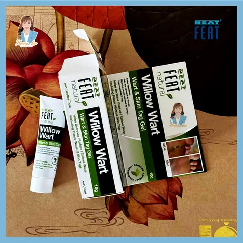 Gel xử lý mụn cóc, mụn thịt và thịt dư New Zealand Neat Feat Natural Willow Wart And Skin Tag Gel 10g