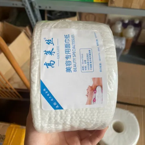 Giấy Cuộn Lau Mặt, Rửa Mặt Dành Cho Spa - TMV. Khăn lau mặt hàng loại 1