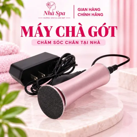 Máy chà gót chân, chà da chết dùng cho cá nhân, spa, thẩm mỹ viện. Máy chà gót nhỏ gọn