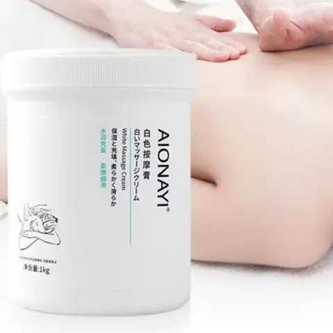 Kem DDS AIONAYI Kem Chạy Máy Điện Sinh Học-Massage toàn thân-khai thông Kinh Lạc 1kg [Màu Trắng]