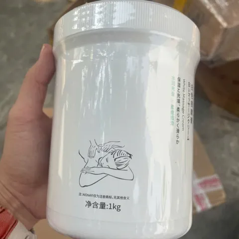 Kem DDS AIONAYI Kem Chạy Máy Điện Sinh Học-Massage toàn thân-khai thông Kinh Lạc 1kg [Màu Trắng]