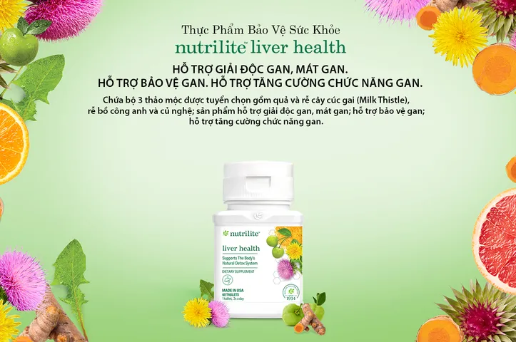 TP BVSK Nutrilite™ Liver Health Mã hàng hóa: 808400