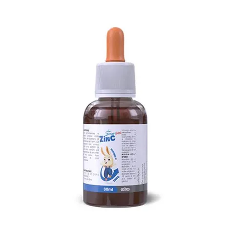 Kẽm Hữu Cơ Và Vitamin C Smartbibi ZinC Bổ Sung Hỗ Trợ Tăng Đề Kháng Hộp 30ml Hàng Chính Hãng