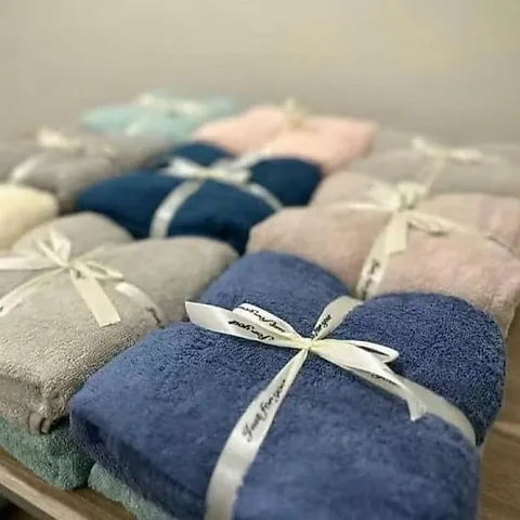 Set 2 Khăn Tắm  Xuất Nhật Cao Cấp (Size 60x120cm) – Combo 2 Khăn Tắm Xuất Khẩu Siêu Mềm Mại, Thấm Hút Nước Cực Tốt