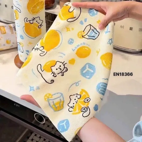 set 5 cuộn khăn lau đa năng chanh mèo – tiện dụng, tiết kiệm