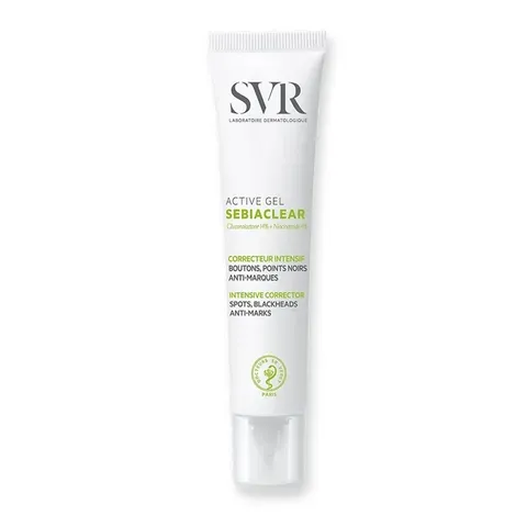 Kem Mụn SVR Sebiaclear Active 40ml - Giảm Mụn, Làm Sạch Da, Dành Cho Da Nhạy Cảm - Sản Phẩm Chính Hãng