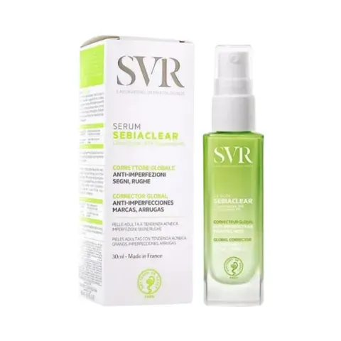 Tinh chất SVR Sebiaclear Serum - Giải pháp hoàn hảo cải thiện mụn và mờ thâm cho da dầu, chiết xuất Niacinamide và Salicylic Acid. 820947