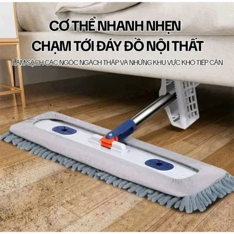 ( Siêu Rẻ ) Cây Lau Nhà San Hô Tự Vắt Xoay 360° Dễ Sử Dụng 820962
