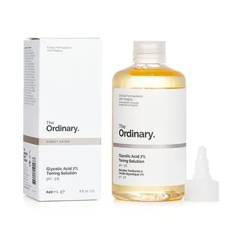 ( CTy NK) Nước Hoa Hồng The Ordinary Glycolic Acid 7% Toning Solution 240ml Chính ngạch NK