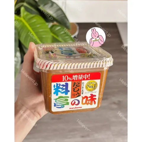 🔥Tương Miso Nhật Bản giảm muối 20% 375g – Marukome