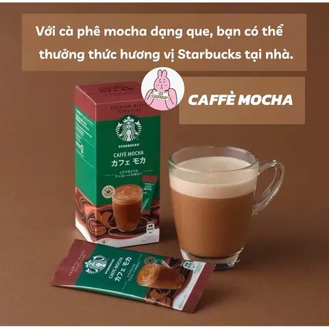🔥 Matcha Trà Xanh - Starbucks Matcha Latte nội địa Nhật Bản có mix