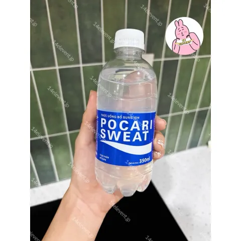 🔥 (Combo 6 ) Nước Khoáng i-on Pocari Sweat dạng chai 350ml-500ml-900ml
