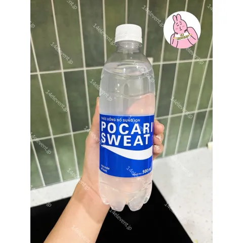 🔥 (Combo 6 ) Nước Khoáng i-on Pocari Sweat dạng chai 350ml-500ml-900ml