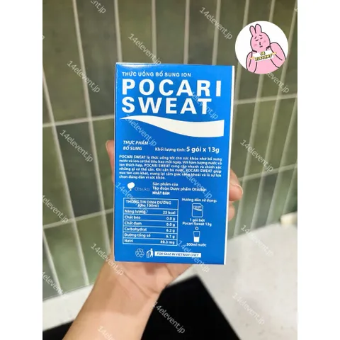 🔥 (Combo 6 ) Nước Khoáng i-on Pocari Sweat dạng chai 350ml-500ml-900ml