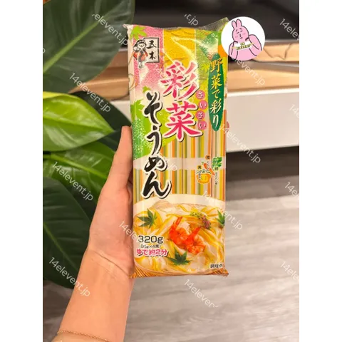 🔥Mì Somen Rau Củ itsuki 320g Nhật Bản Cho Bé Từ 6 Tháng