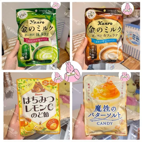 🔥 Kẹo Sữa Kanro Vị Matcha Latte - Xách Tay Nhật