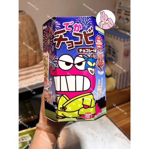 🔥 [Có Sticker] Bánh Snack Tohato Chocobi Shin-chan Hình Cậu Bé Bút Chì Xách Tay Nhật