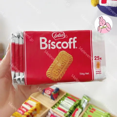 🔥Bánh Quy Biscoff vị Caramel Quế - Ăn Chay - Hàng Bỉ