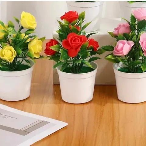 Chậu hoa hồng xốp nhựa siêu xinh kích thước 16*11cm trang trí phòng,làm quà tặng ý nghĩa
