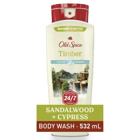 Sữa Tắm Hương Gỗ Old Spice Timber 532ml