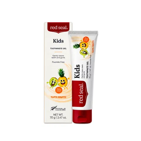 Kem đánh răng hữu cơ cho bé hương trái cây Red Seal Kids Toothpaste Gel Tutti Frutti 70g