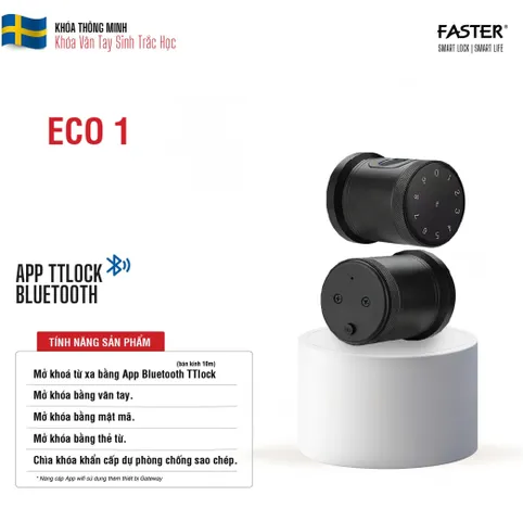 Khóa tay nắm tròn Faster ECO 1