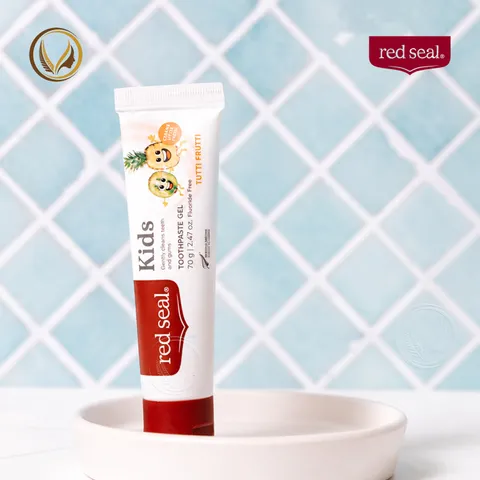 Kem đánh răng hữu cơ cho bé hương trái cây Red Seal Kids Toothpaste Gel Tutti Frutti 70g