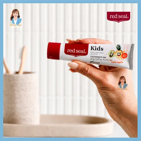 Kem đánh răng hữu cơ cho bé hương trái cây New Zealand Red Seal Kids Toothpaste Gel Tutti Frutti 70g