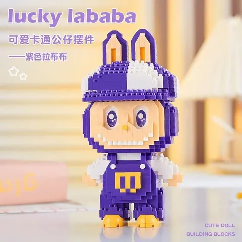 Mô Hình Lắp Ráp 3D LABUBU Nhân Vật Hoạt Hình Đáng Yêu Cho Bé, Đồ Chơi Lắp Ghép Dễ Thương LaBoBo | Đức Lâm