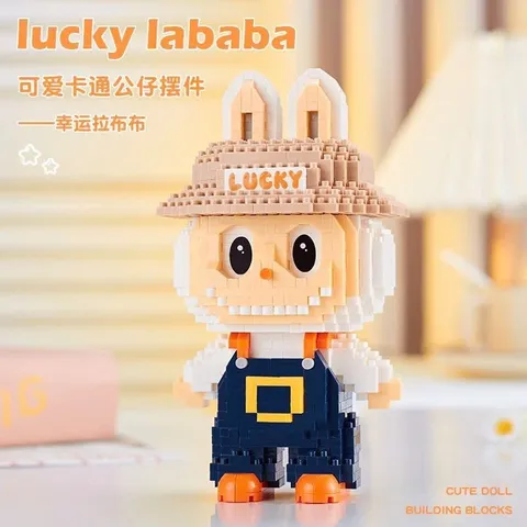 Mô Hình Lắp Ráp 3D LABUBU Nhân Vật Hoạt Hình Đáng Yêu Cho Bé, Đồ Chơi Lắp Ghép Dễ Thương LaBoBo | Đức Lâm