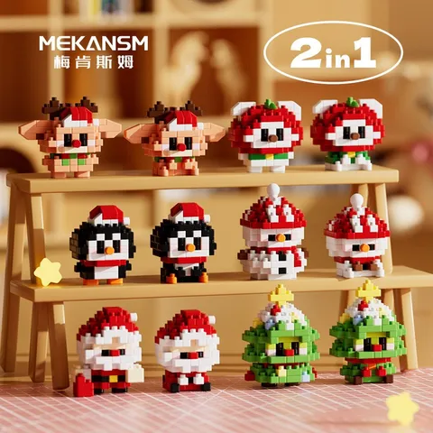 Bộ Đồ Chơi 3D 2in1 Nhân Vật Hoạt Hình Siêu Anh Hùng Mini Dễ Thương, Đồ Chơi Lắp Ghép Trang Trí Cho Bé l Đức Lâm