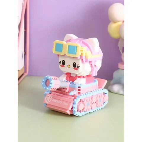 Đồ Chơi Lắp Ráp Mini 3D Nhân Vật Hoạt Hình Hello Kitty Đáng Yêu Cho Bé, Đồ Chơi Lắp Ghép Dễ Thương | Đức Lâm