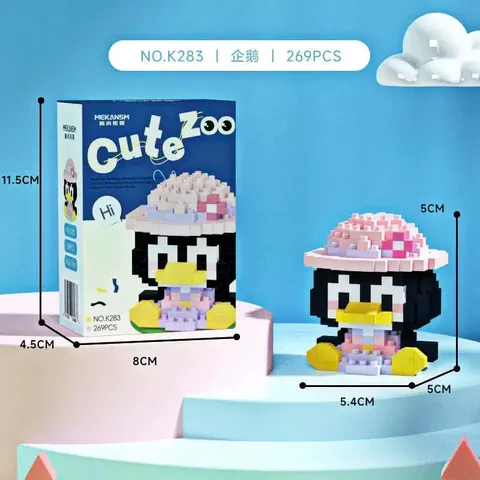 Mẫu Mới - Mô Hình 3D 9 Nhân Vật Thú Cưng - Đồ Chơi Giải Trí, Trang Trí Kệ Tủ Sách