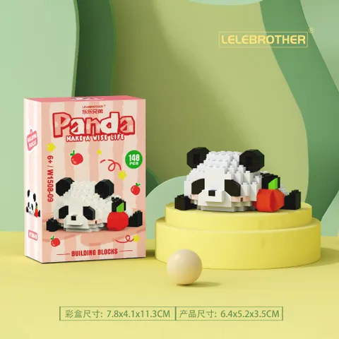 [PanDa] Đồ Chơi Mini 3D Mô Hình Gấu Trúc - Đồ Chơi Lắp Ghép Trang Trí Cho Bél Đức Lâm