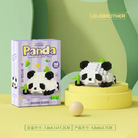 [PanDa] Đồ Chơi Mini 3D Mô Hình Gấu Trúc - Đồ Chơi Lắp Ghép Trang Trí Cho Bél Đức Lâm