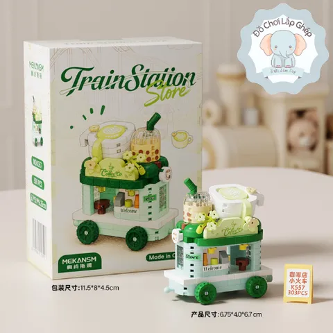 [ComBo] Bộ Đồ Chơi Đoàn Tàu - Combo 6 Hộp Đoàn Tàu Đồ Chơi 3D Mini Cho Bé