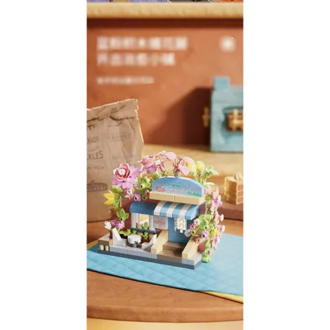 [Mẫu Mới] Đồ Chơi Lắp Ráp Xe Đẩy Thu Nhỏ Đáng Yêu Cho Bé - Đồ Chơi Trang Trí Bàn Học Dễ Thương