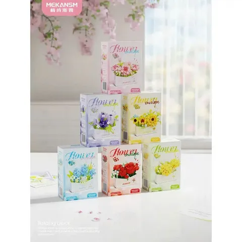 [Mẫu Mới] Đồ Chơi Mô Hình Giỏ Hoa Mini 3D - Đồ Chơi Trang Trí Cho Bé l Đức Lâm
