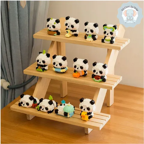 [Mẫu Mới] Đồ Chơi Lắp Ghép 3D Dễ Thương - Đồ Chơi Trang Trí Bàn Học, Kệ Sách Cho Bé
