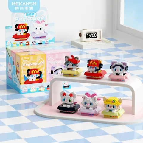 [Peekaboo] Đồ Chơi Lắp Ghép 12 Mẫu Thú Cưng - Đồ Chơi Giải Trí Lắp Ráp Cho Bé l Đức LÂm