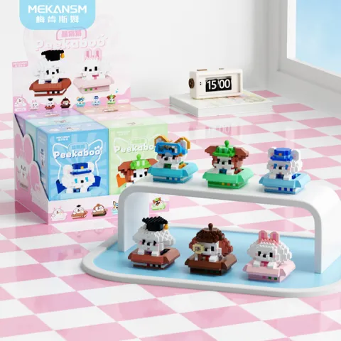[Peekaboo] Đồ Chơi Lắp Ghép 12 Mẫu Thú Cưng - Đồ Chơi Giải Trí Lắp Ráp Cho Bé l Đức LÂm