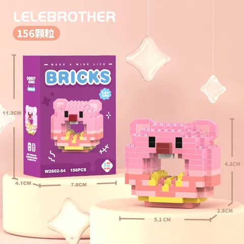 [Mẫu Mới] Bộ 54 Nhân Vật Hoạt Hình 3D Mini - Đồ Chơi Dễ Thương Cute - Đồ Chơi Trang Trí Cho Bé