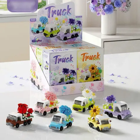 [Mẫu Mới] Mô Hình Mini 3D Mẫu Đồ Chơi Lắp Ghép Trang Trí Bàn Học, Tủ Sách Đáng Yêu Cho Bé