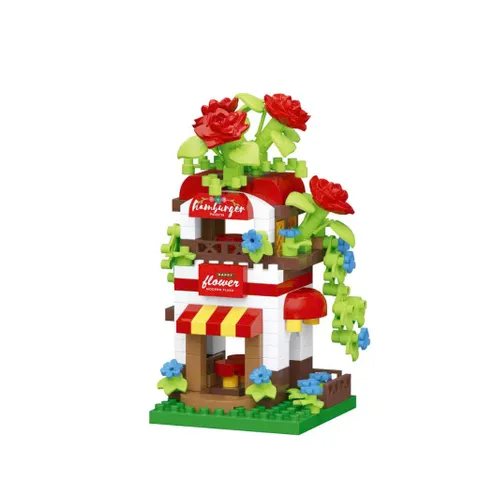 Đồ Chơi Lắp Ghép Ngôi Nhà 2 Tầng - Đồ Chơi Mini 3D Dễ Thương l Đức Lâm