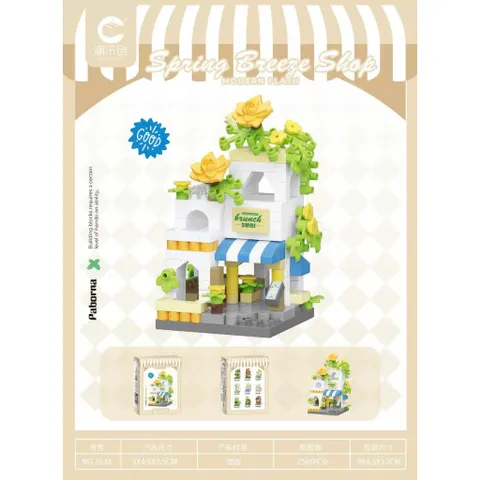 Đồ Chơi Lắp Ghép Ngôi Nhà 2 Tầng - Đồ Chơi Mini 3D Dễ Thương l Đức Lâm