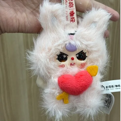 Móc khoá bông Baby Three Thần tình yêu (size 50pt) (Hàng chính hãng)