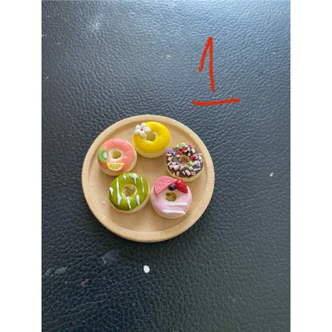 mô hình sét 5 cái mini bằng đất sét