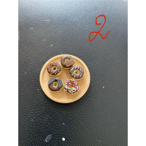 mô hình sét 5 cái mini bằng đất sét