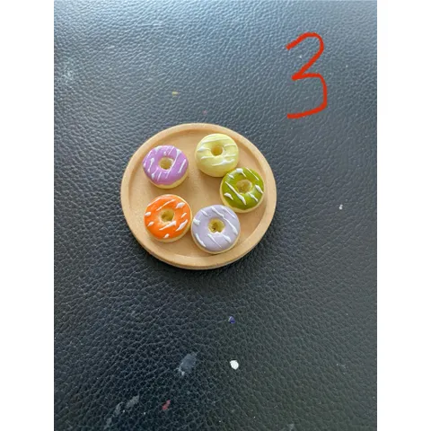mô hình sét 5 cái mini bằng đất sét