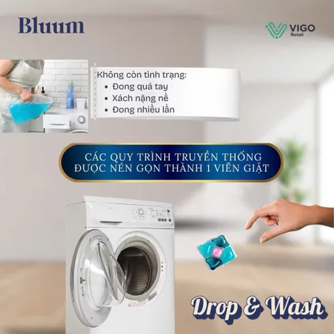 Viên giặt tiện lợi 3 trong 1 Bluum 30v (P137675)